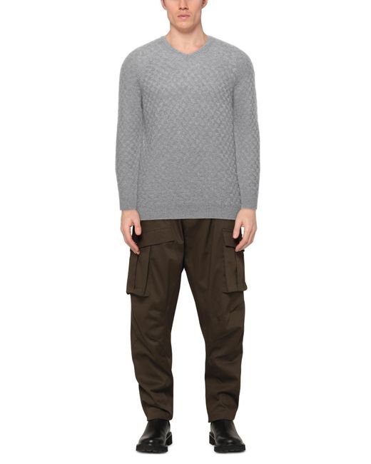 Pullover Alpha Studio de hombre de color Gray