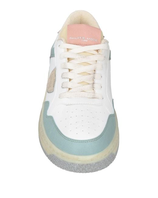 ACBC x PHILIPPE MODEL Blue Trainers