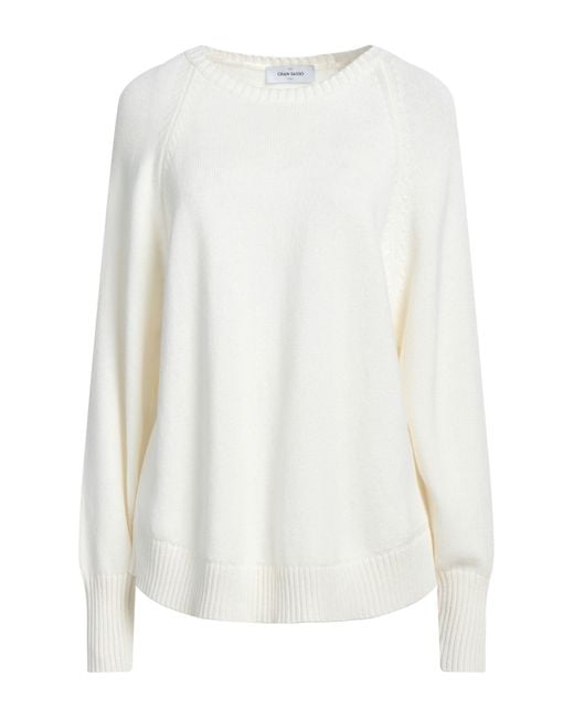 Gran Sasso White Sweater