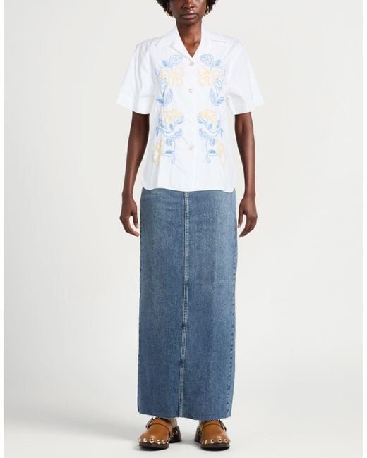 Paul Smith White Shirt Cotton, Elastane