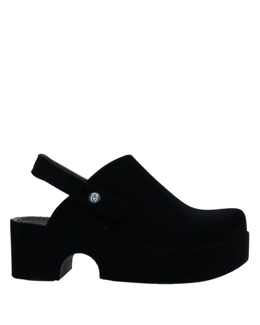 XOCOI Black Mules & Clogs