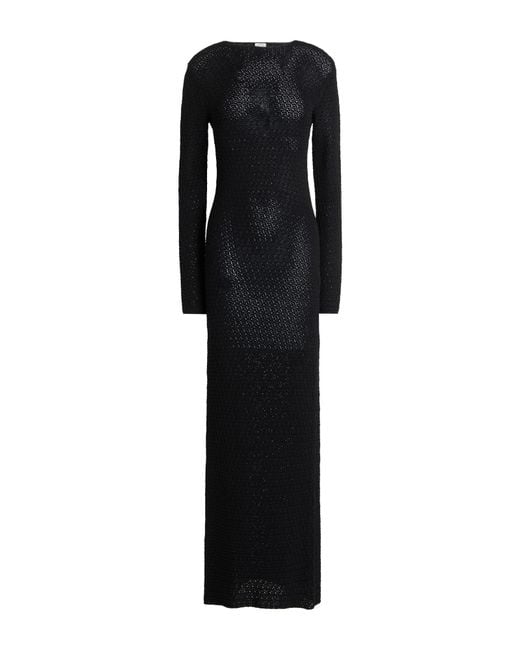 Totême  Black Maxi-Kleid