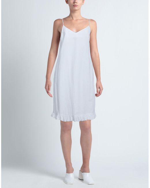 ALESSIA SANTI White Mini Dress