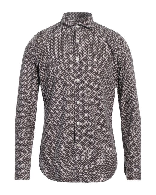 Tintoria Mattei 954 Gray Shirt for men