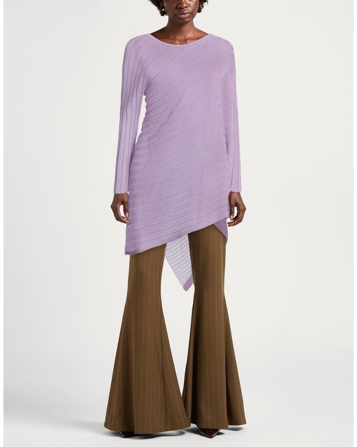 Manila Grace Purple Sweater Viscose, Polyamide