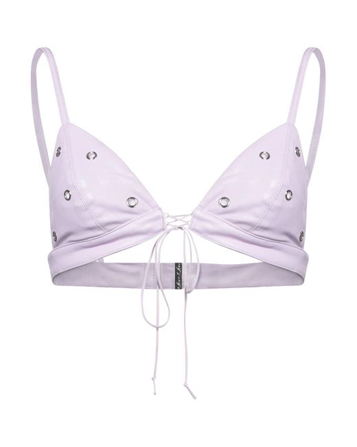 For Love & Lemons Purple Top