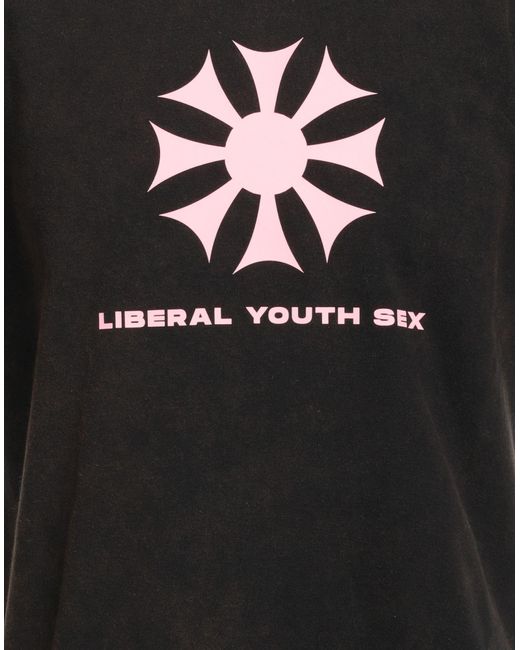 Camiseta Liberal Youth Ministry de hombre de color Black