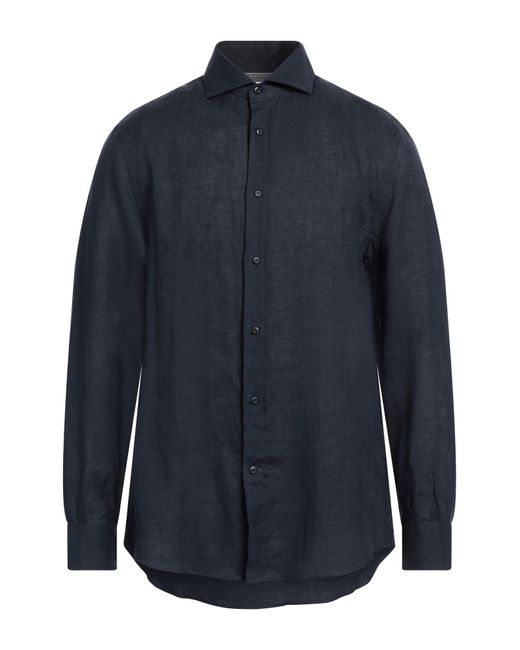 Camisa Brunello Cucinelli de hombre de color Blue