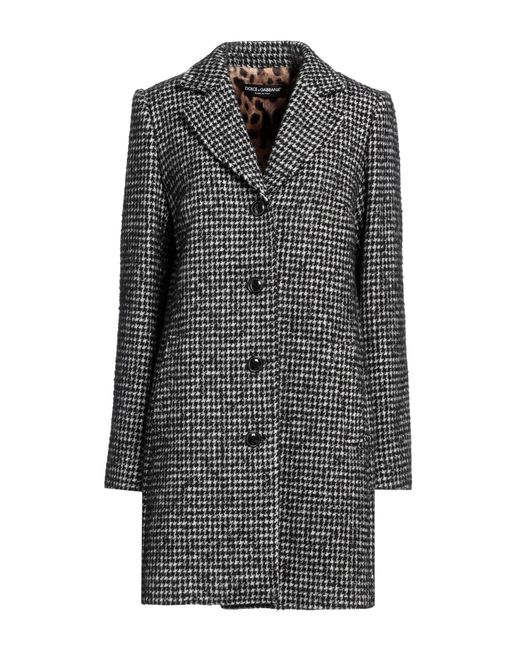 Dolce & Gabbana Gray Coat