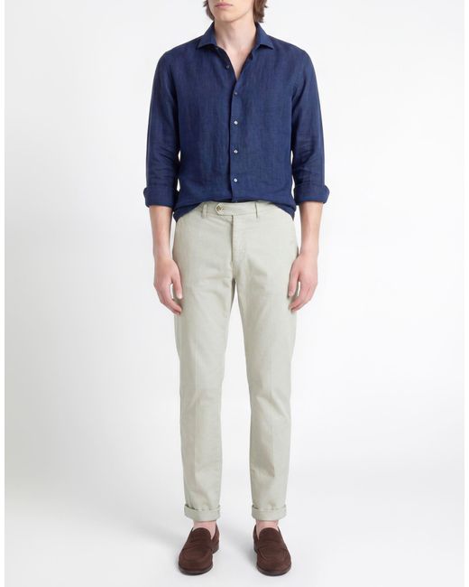 Mason's Gray Pants Cotton, Elastane for men