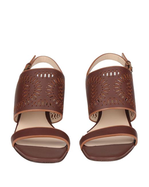Tod's Brown Sandals