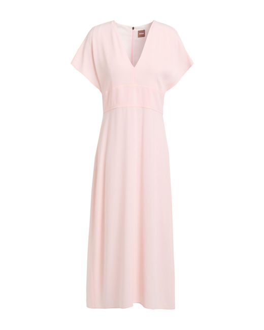 Boss Pink Midi Dress