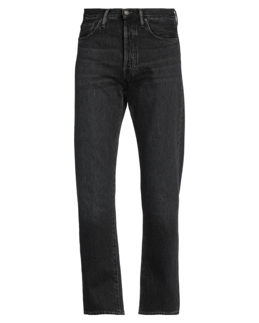 Acne Gray Denim Pants for men