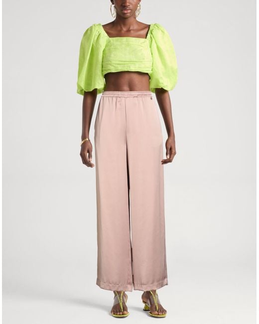 Souvenir Clubbing Pink Blush Pants Polyester