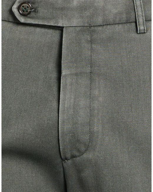 Berwich Gray Pants Virgin Wool for men