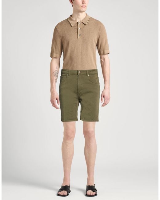 Dondup Green Shorts & Bermuda Shorts for men