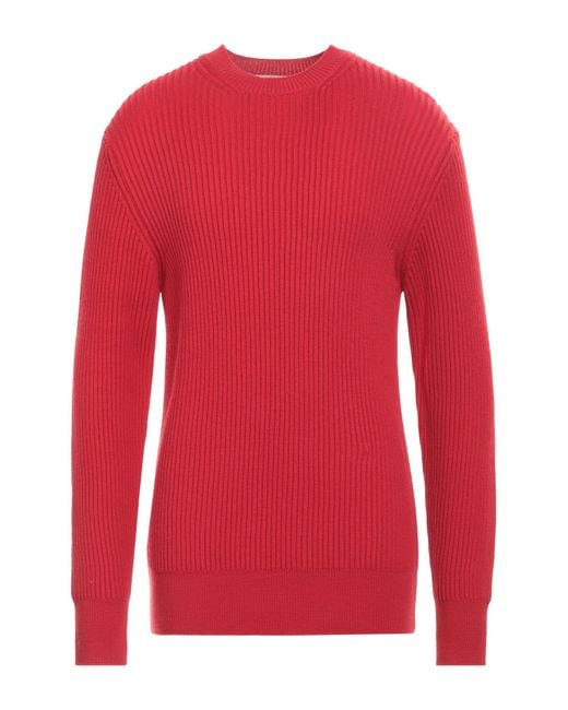 Pullover Amaranto de hombre de color Red