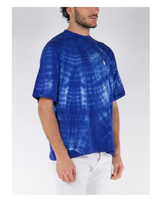 Marcelo Burlon T-shirts in Blue für Herren