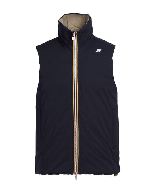 K-Way Blue Vest Polyester for men