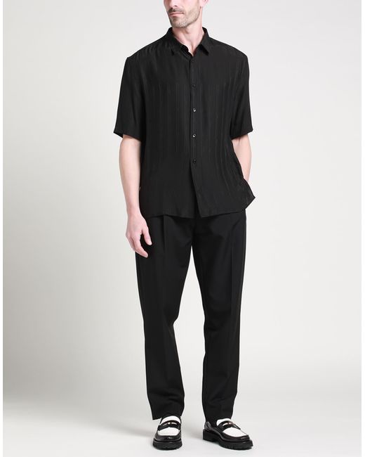 Camicia di Saint Laurent in Black da Uomo