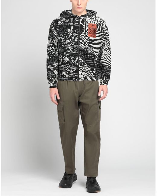 Just Cavalli Sweatshirt in Black für Herren