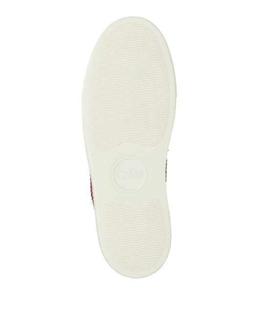Chloé Red Trainers