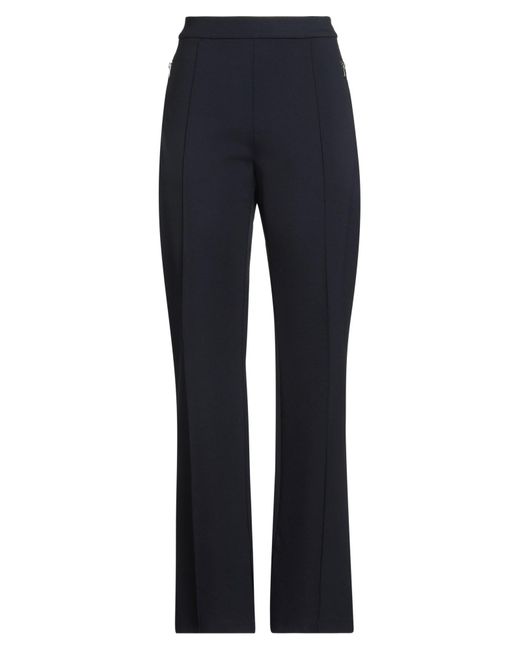 Weekend by Maxmara Blue Pants Viscose, Polyamide, Elastane