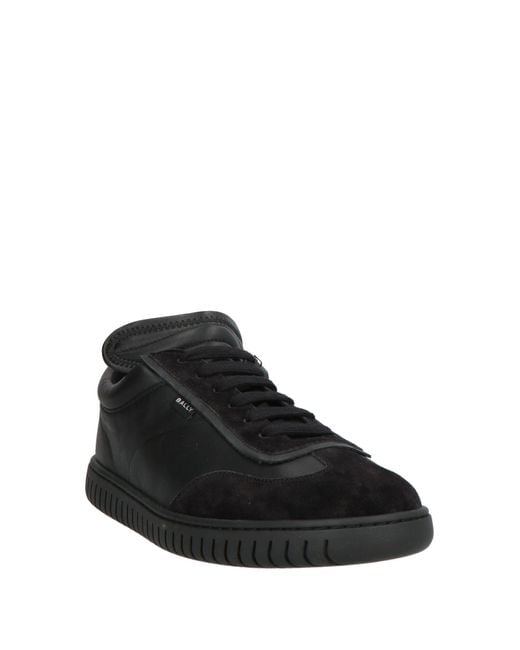 Bally Black Sneakers Calfskin for men