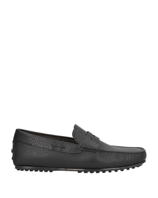 Tod's Gray Loafers Leather for men