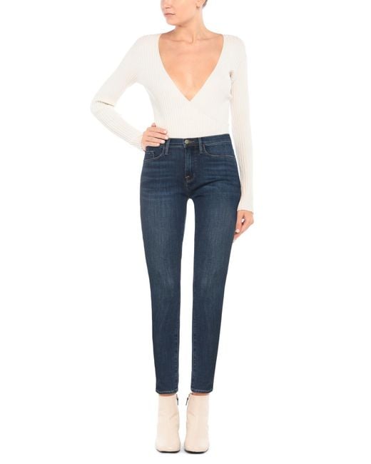 FRAME Blue Jeans Cotton, Lyocell, Polyester, Elastane