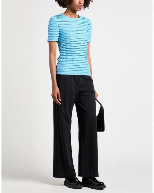 Ermanno Scervino Blue Sweater Cotton, Polyamide