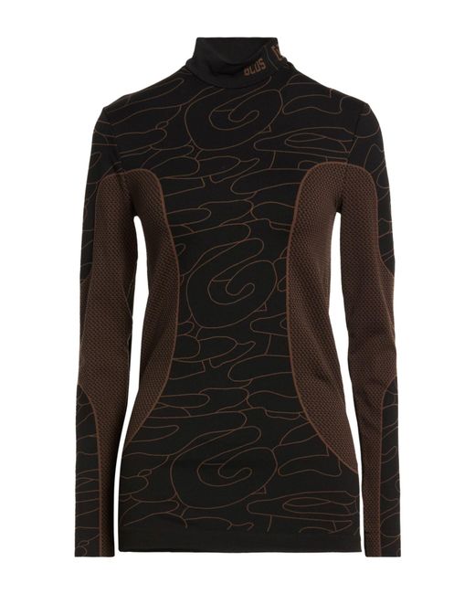 GCDS X WOLFORD Black T-Shirts