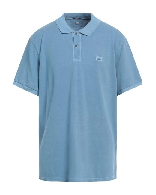 C P Company Blue Polo Shirt for men