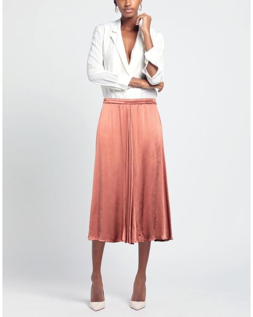 Alpha Studio Pink Midi Skirt