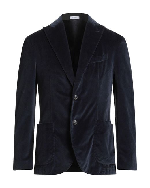 Boglioli Blue Blazer for men