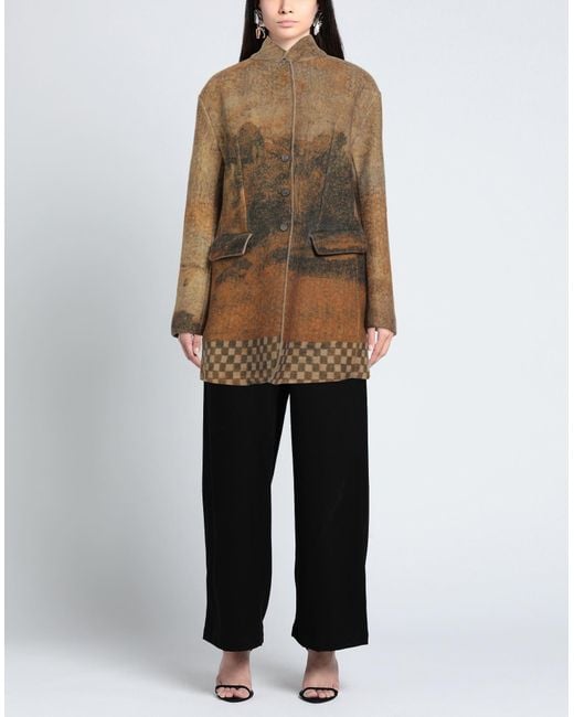 Abrigo Masnada de color Brown