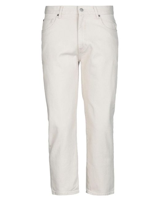Dr. Denim White Jeans for men