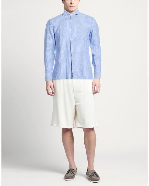 Sonrisa Blue Sky Shirt Linen for men