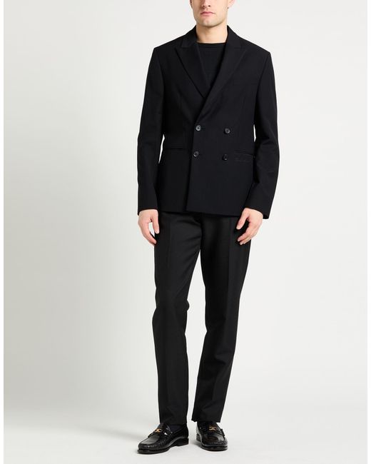 Karl Lagerfeld Blue Blazer for men