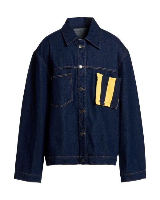 Charles Jeffrey Blue Denim Outerwear Cotton for men