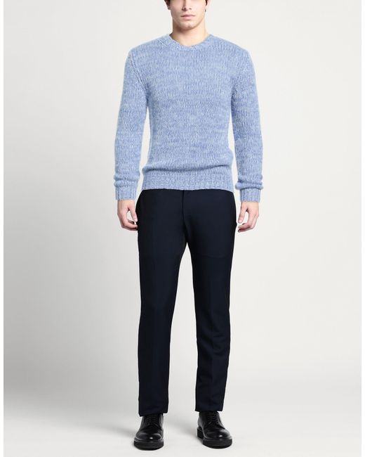 Mauro Ottaviani Blue Jumper for men
