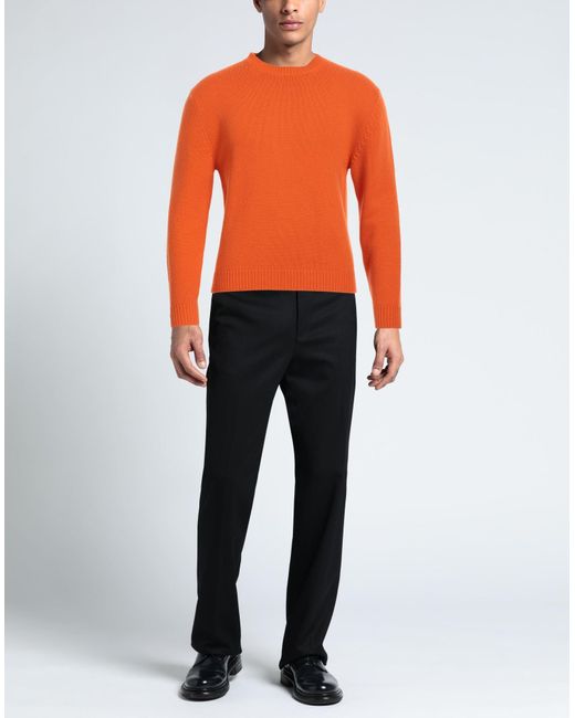 Barena Orange Jumper for men
