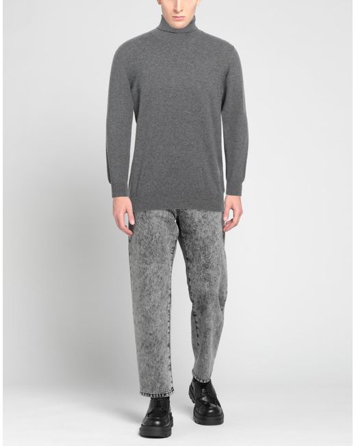 Gran Sasso Gray Turtleneck for men