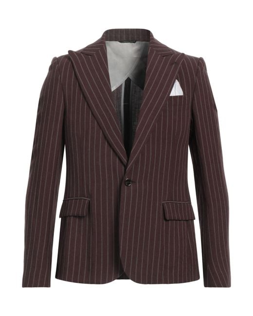 Daniele Alessandrini Brown Blazer for men