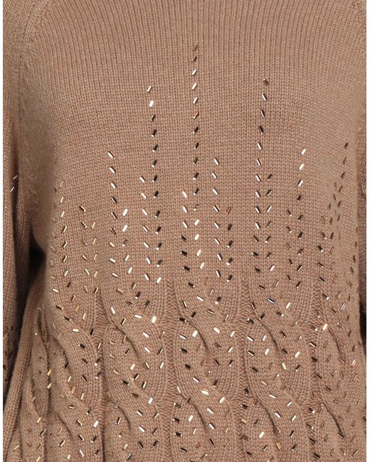 Marina Rinaldi Brown Turtlenecks