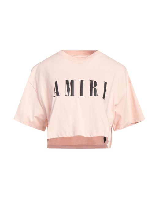 Amiri Pink Light T-Shirt Cotton