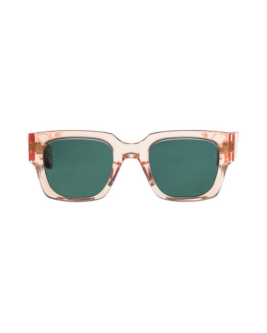 Jacques Marie Mage Green Sunglasses for men