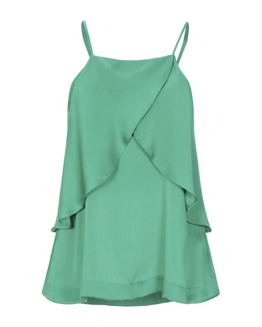 ..,merci Top da donna di colore verde ..,merci Top da donna di colore verde