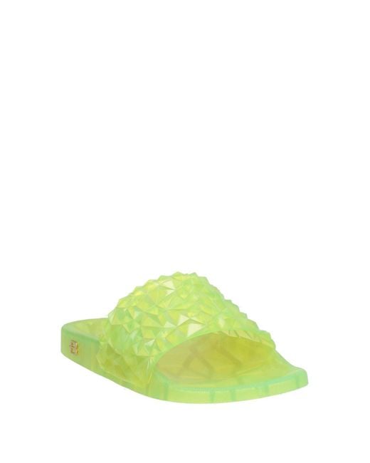 Baldinini Green Sandals Pvc