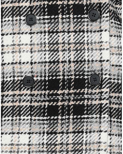 CappottoNaf Naf in Tweed di colore Nero | Lyst